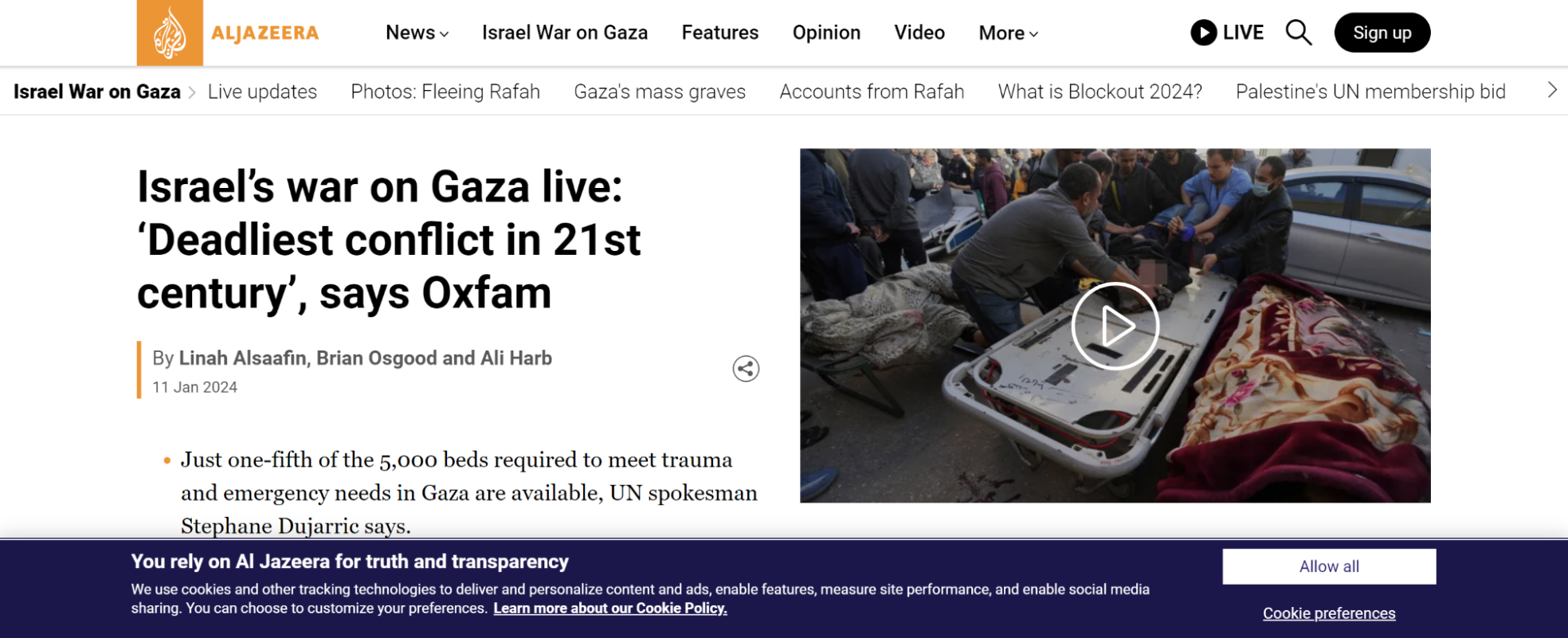 Gaza ceasefire
